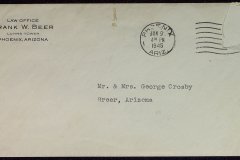 1945-06-09-envelope-Frank-Beer-letter-about-Lorenzo-Crosby